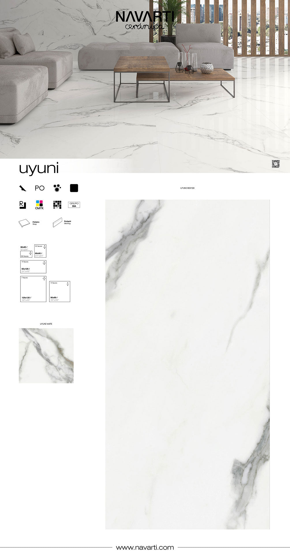 Navarti Uyuni Feinsteinzeug