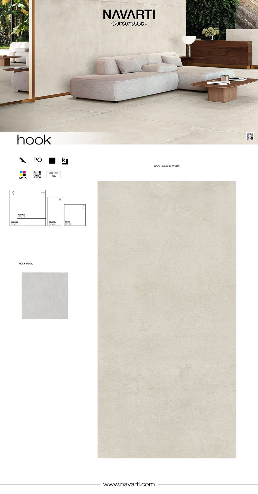 Navarti Hook Feinsteinzeug