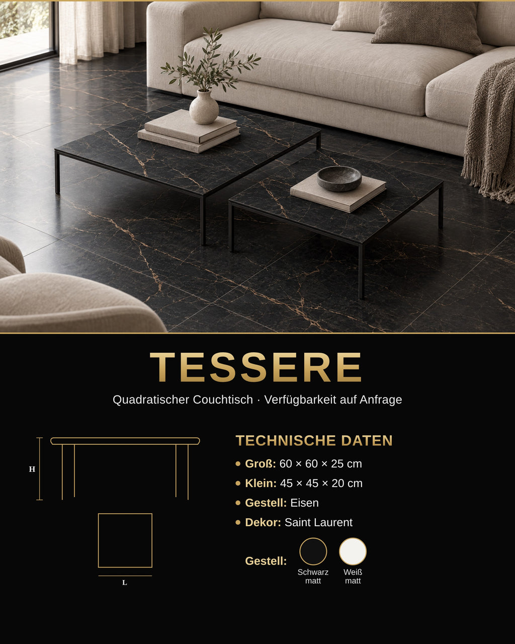 TESSERE Datenblatt Saint Laurent