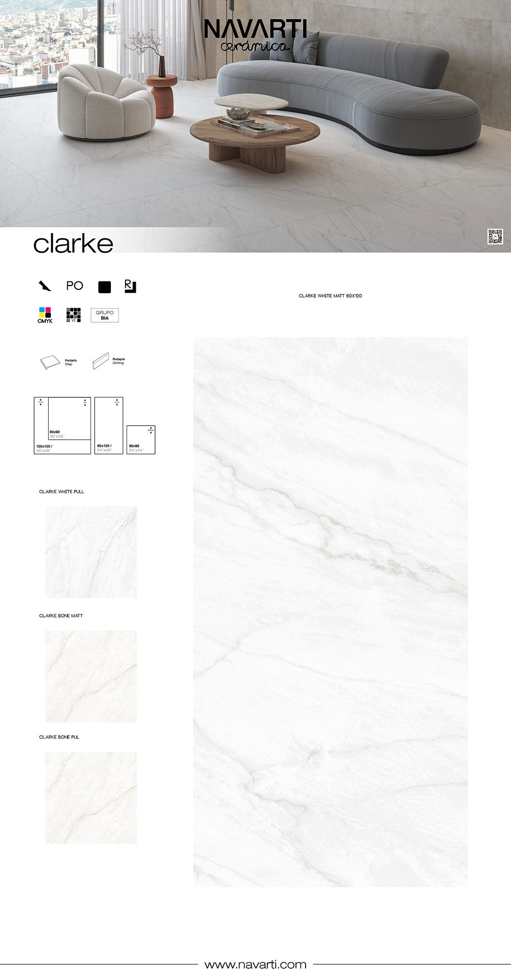 Navarti Clarke Feinsteinzeug