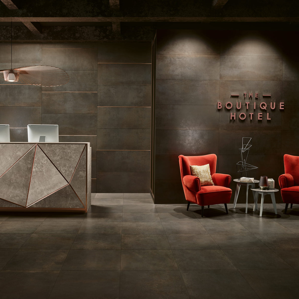 Love Tiles Metallic Carbon – offizielles Anwendungsbild