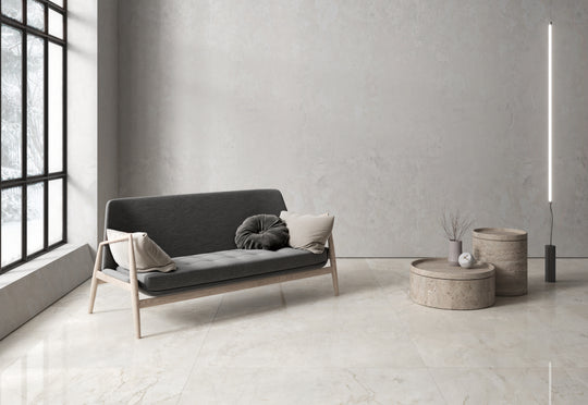 AZUVI Crema Delicato – Feinsteinzeugfliesen