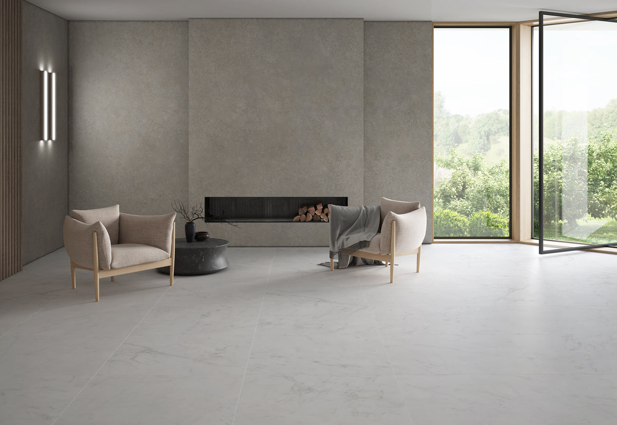 AZUVI Statuario – Original-Raumaufnahme 2