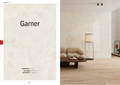 Navarti Garner INFINITA – Abbildung aus offiziellem Navarti-Katalog (Großformatfliesen 120 × 280 cm)