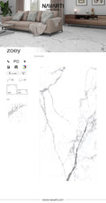 Navarti Zoey Blanco matt – echtes Navarti-Foto kleineres Format