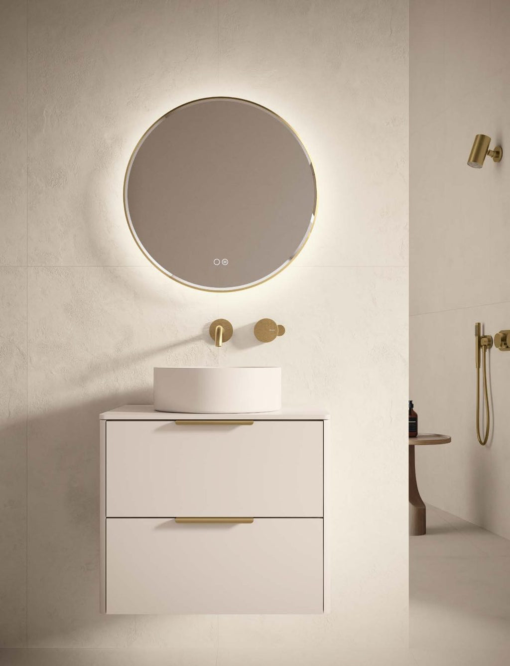 Ilbagno Arch – Waschtischunterschrank hängend, 2 Schubladen