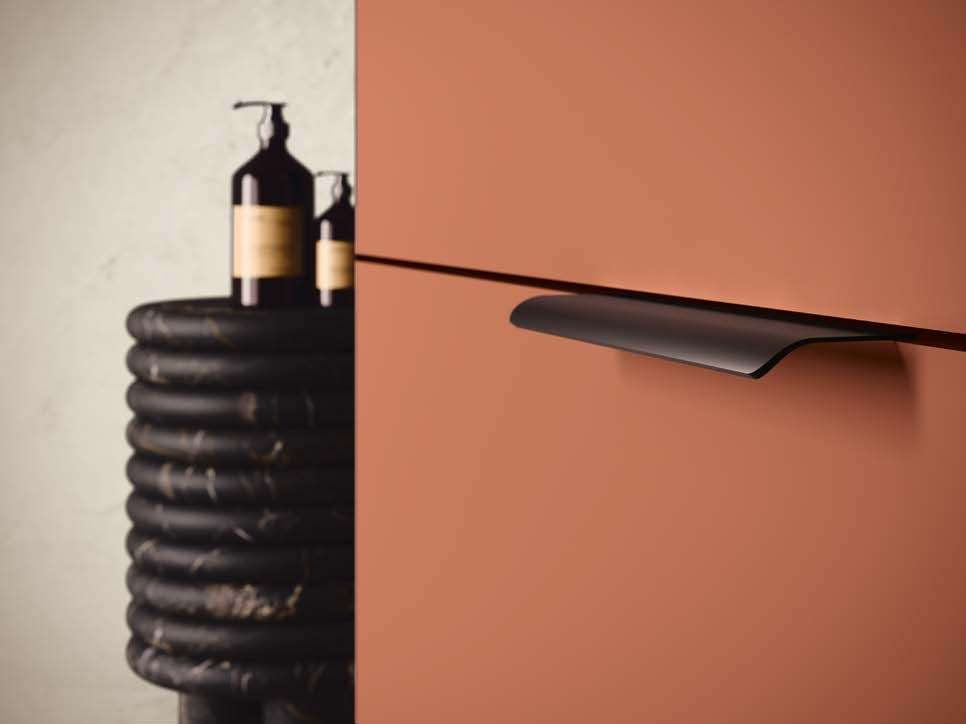 Ilbagno Arch – Waschtischunterschrank hängend, 2 Schubladen
