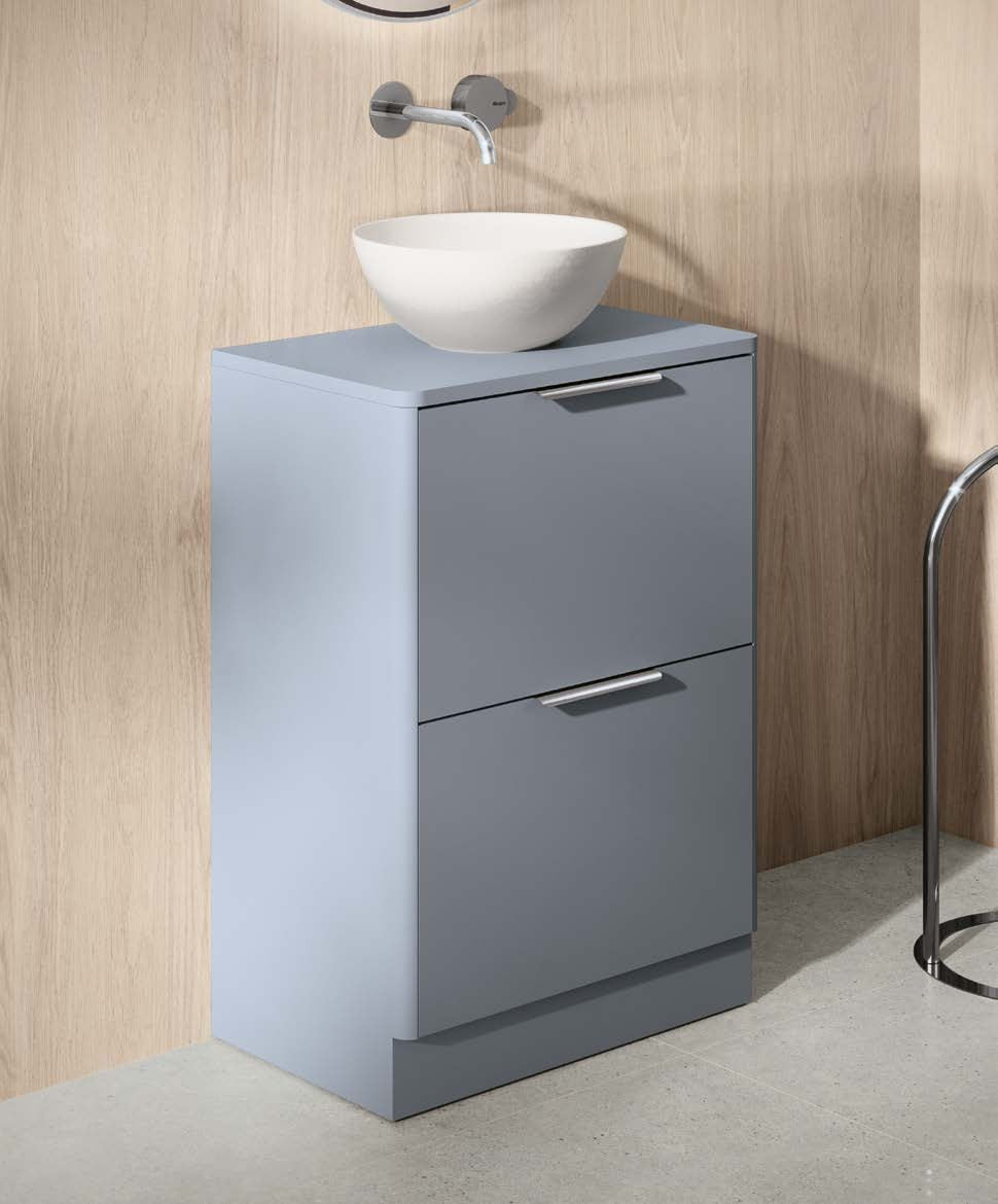Ilbagno Arch – Waschtischunterschrank stehend, 2 Schubladen