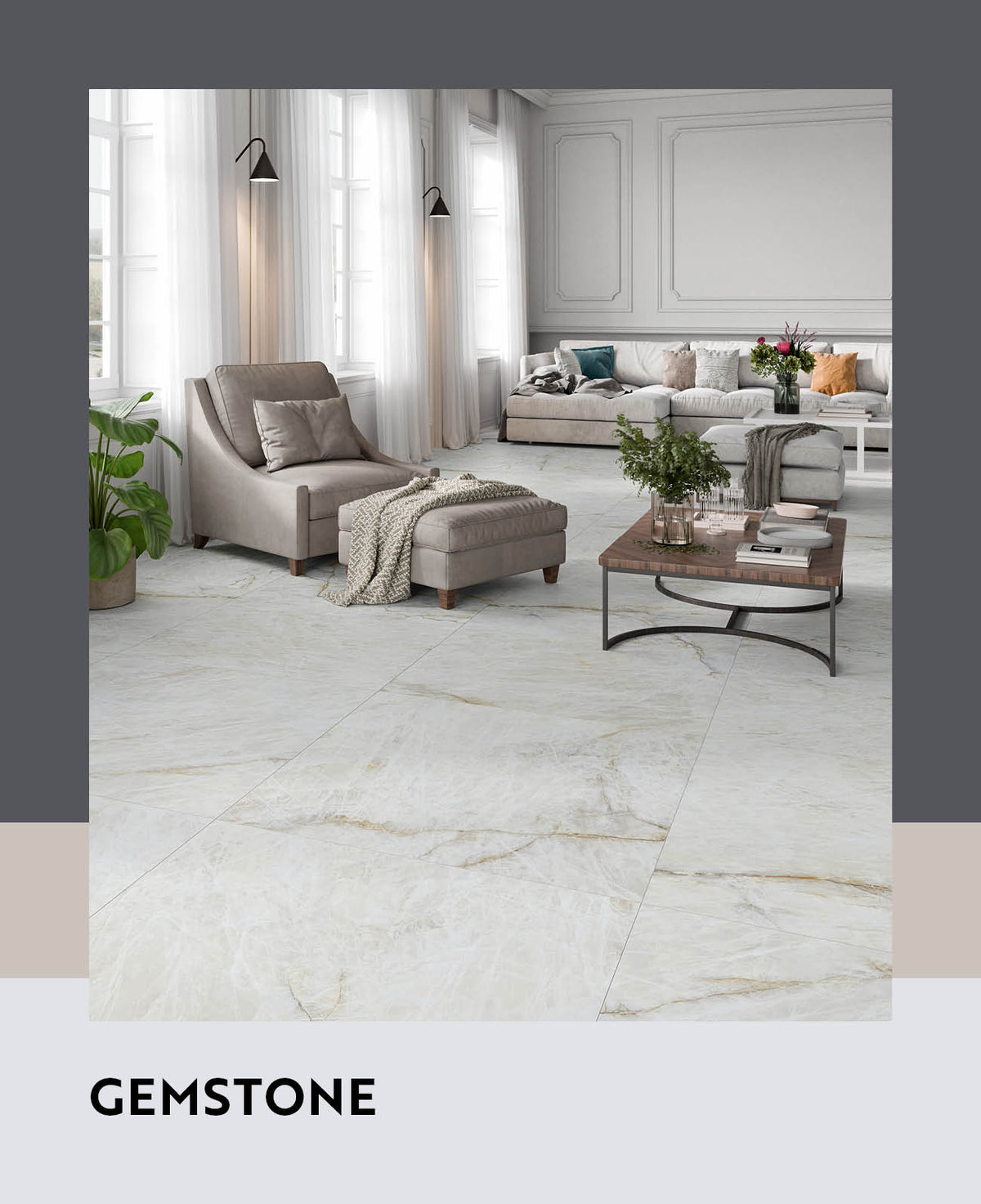 Vitacer Gemstone Fliese Ambiente