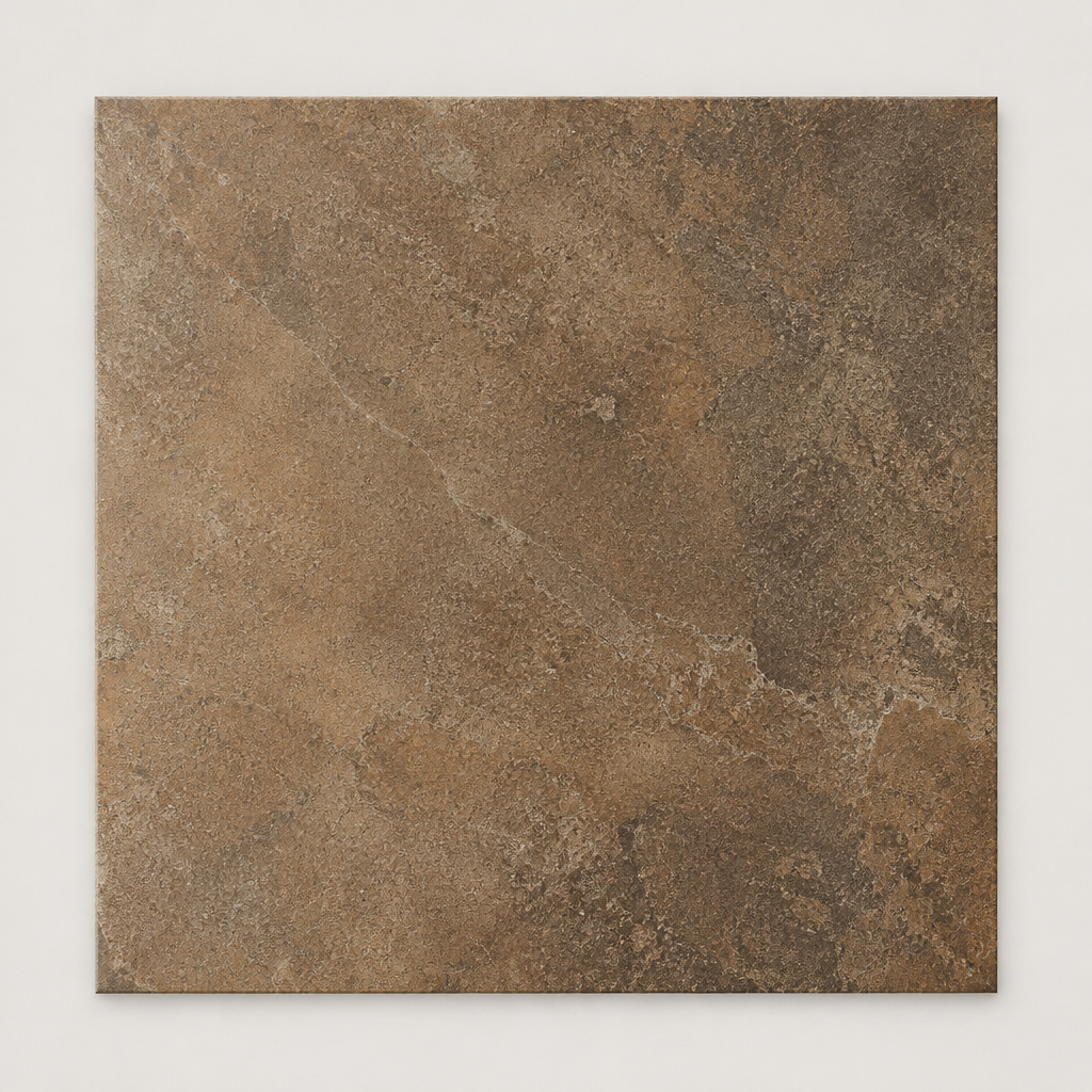 KI-generierte illustrative Fliesenansicht: Campigiane, Farbe Bronzo.
