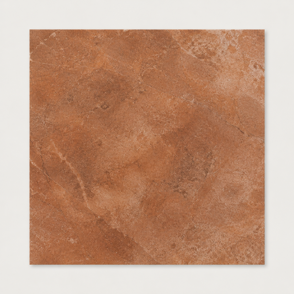 KI-generierte illustrative Fliesenansicht: Campigiane, Farbe Rame.