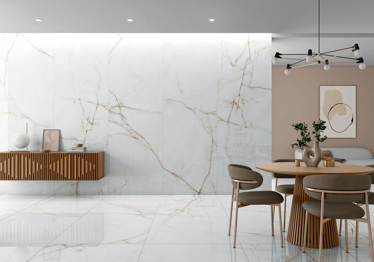 Original Villa Ceramica Aral V-LAM Serienmotiv – XXL Großformatfliese 100 × 300 cm